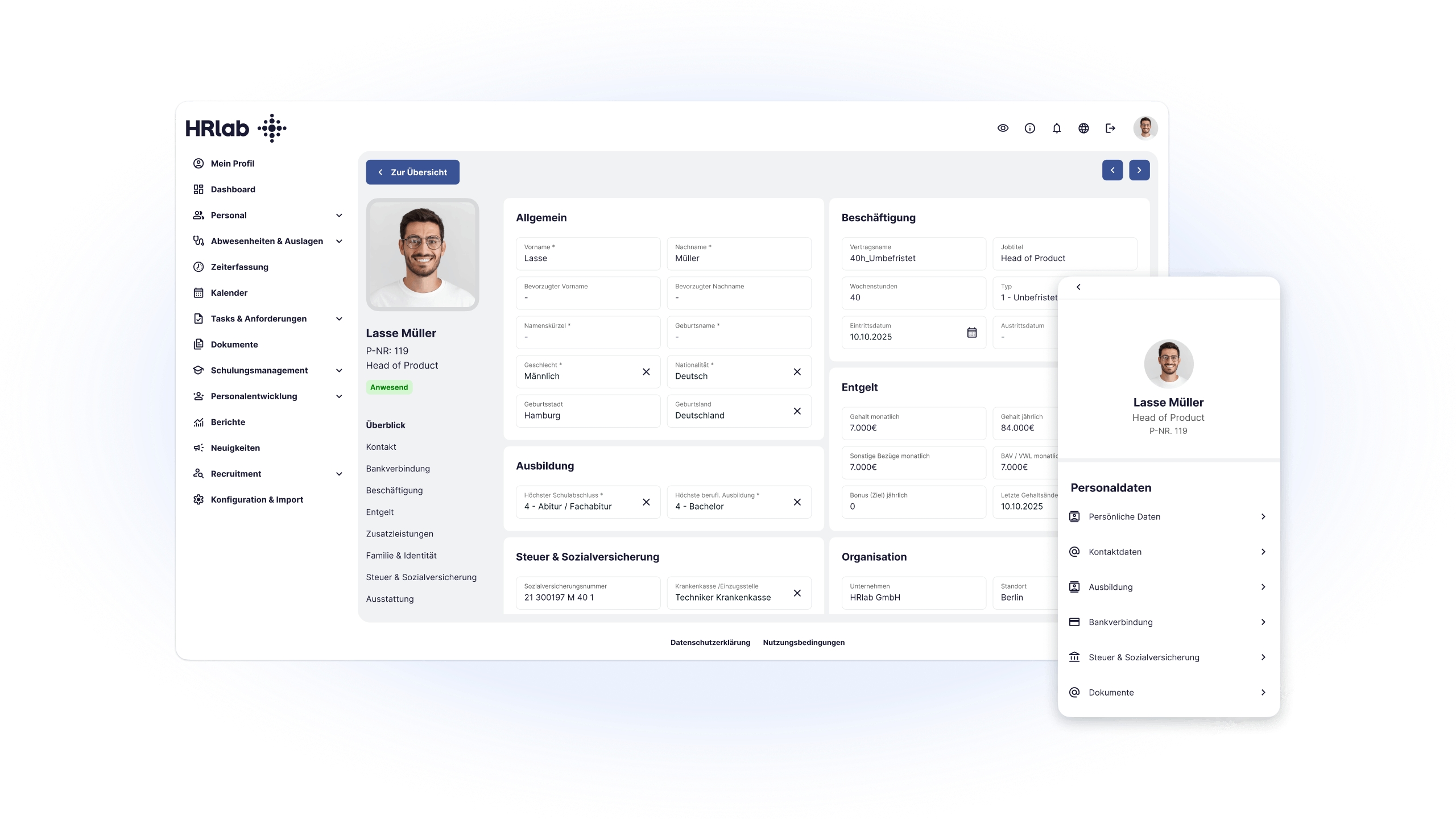 HRlab Digitale Personalakte